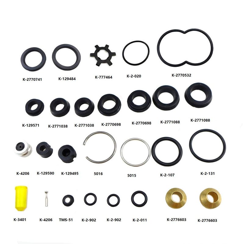 YUANTUO Hydro Boost Seal Leak Repair Kit Fit for Ford/GM/Chrysler/Chevrolet/F-150/F-250/F-350/G30 S10/Bronco Expedition Rubber Replace 2771004x - Image 4